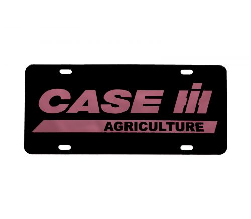 Case IH Red Angle License Plate 